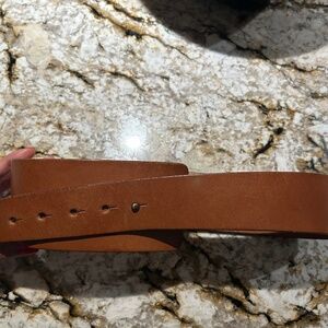 1980s Banana Republic Saddle Hide Leather belt